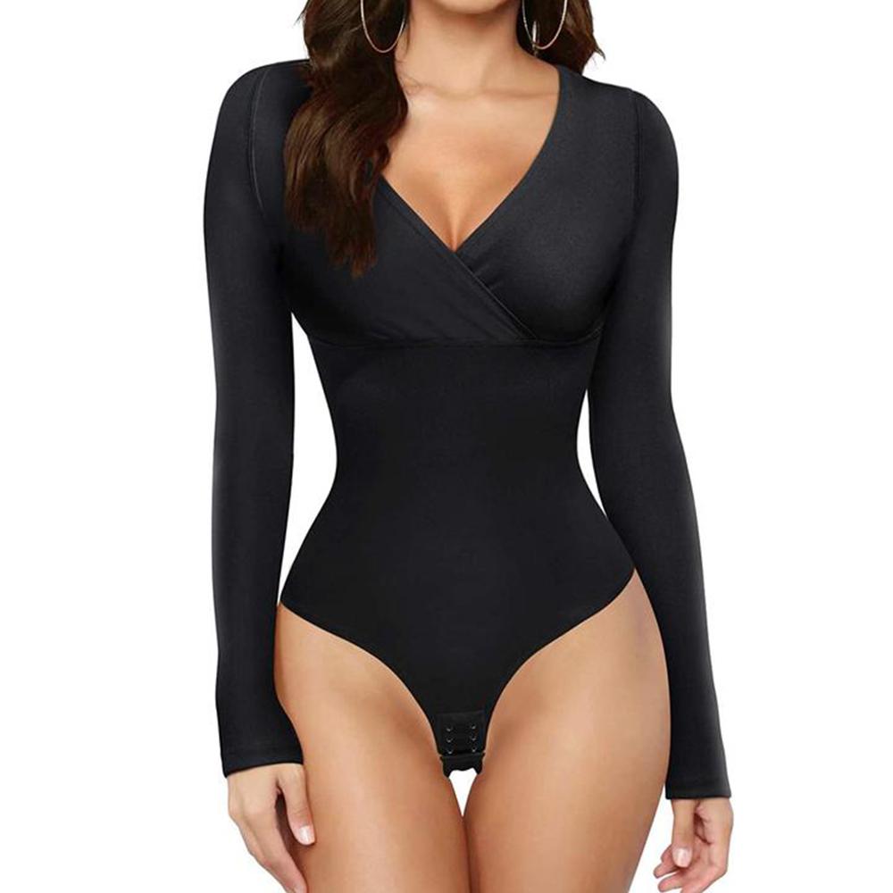 Junlan Body Contenitivo Modellante Invisible Backless Bodysuit Shapewear  Intimo Snellente Body Modellante Donna Seamless Body Shaper Going Out Top  (S, Grey) : : Moda