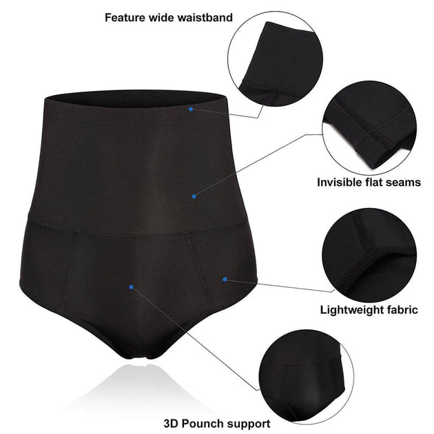 High Waist Compression Briefs